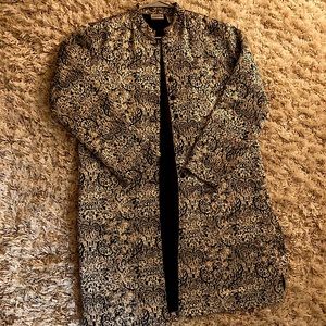 Gold and black Chico’s Tunic